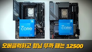 i512500을 오버클럭하면 i512600K를 넘을 수 있을까 [upl. by Ibbie105]