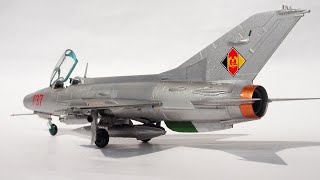 Project Asteroid Sigmundjähn  Revell 172 scale MiG21F13 FishbedC  Timelapse build [upl. by Kristof]