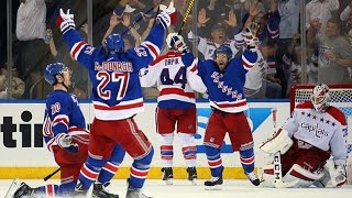 McDonagh blasts OT winner past Holtby [upl. by Doubler]