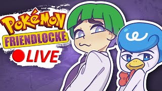 🔴 Nuzlocke BUT my friends control my Pokémon Friendlocke LIVE STREAM 2 friendlockeviolet [upl. by Trask]