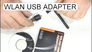 UNBOXING WLAN USB ADAPTER MEDIATECH MT4208 [upl. by Eshelman]