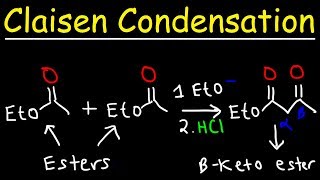 Claisen Condensation Reaction Mechanism [upl. by Katine466]