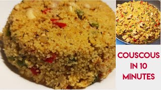 CHICKEN COUSCOUS IN 10 MINUTES [upl. by Mina]