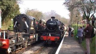 MidHants Railway  GREAT SPRING STEAM GALA 25032011 [upl. by Nosmoht]