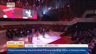 Festakt 150 Jahre SPD  VOR ORT vom 23052013 [upl. by Bena]