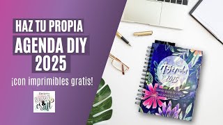 Cómo hacer tu agenda 2025 desde cero ¡con imprimibles gratis [upl. by Ursel]