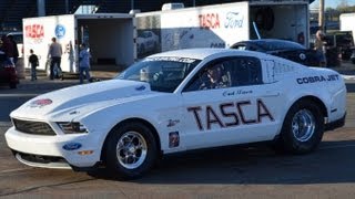 Tasca Performance Ford Mustang Cobra Jet new best 7864  17612 mph  Carl Tasca 82412 [upl. by Harac]