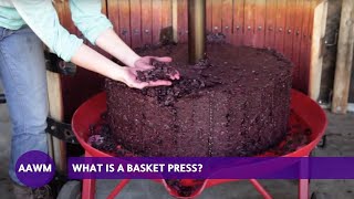 Winemaking 101 What is a basket press [upl. by Sammer]