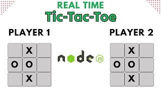 Make a real time multiplayer game  Real time TicTacToe  Socketio Tutorial  Part 1 [upl. by Airotkciv]