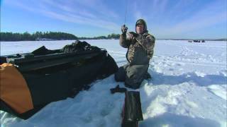 Ice Fishing Crappies In Deep Water [upl. by Evanne]