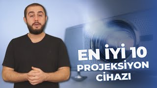 En İyi 10 Projeksiyon Cihazı  Uzun Ömürlü HD 4K Çözünürlüklü Projeksiyon Cihazları [upl. by Alyam858]