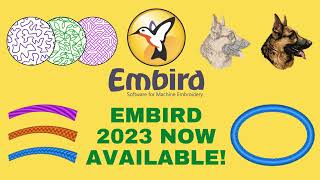 Embird Embroidery Software 2023 [upl. by Eenoj]