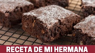 Receta de Brownies de chocolate y nueces  Mis Brownies favoritos  Katastrofa La Cocina [upl. by Norrad]