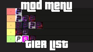 Updated COMPLETE MOD MENU TIER LIST  2024 version GTA 5 [upl. by Nova]