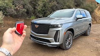 2023 Cadillac Escalade V Review  The Worlds BEST 150000 SUV [upl. by Domenic]