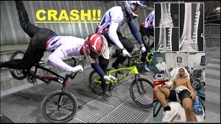 BMX CRASH COMPILATION  QUILLAN ISIDORE [upl. by Akeimahs]