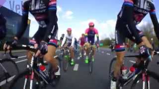 InsideOut  On Board footage of Team Giant Alpecin at Ronde van Vlaanderen 2015 [upl. by Aeet]