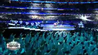 Black Eyed Peas amp Usher live at Super Bowl Halftime 2011  Podcast [upl. by Ecitnerp]