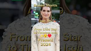 Brooke Shields Then and Now antesedepois beforeandafter brookeshields hollywood [upl. by Ahcila]