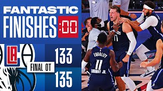 Final 453 WILD ENDING Clippers vs Mavericks Playoffs 2020 [upl. by Margot744]