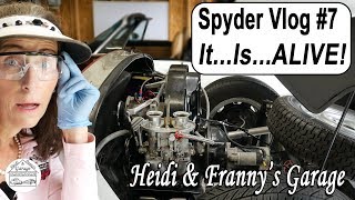 Beck 550 Spyder Replica VLOG 7  ItIsALIVE [upl. by Yate]