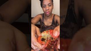 Do you also love crawfish 🤤😋 crawfishboil seafoodlover mukbang viralshorts foodshorts [upl. by Sedecram]