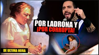 😱¡SIN PIEDAD🔞BUKELE SE EMPUT0 Y MANDO AL CECOT A LA NERCY MONTANO ¡POR CORRUPTA Y LADRONA☠️ [upl. by Mila]