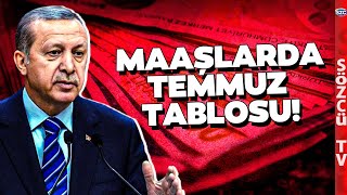 Emekli ve Memur Maaşında Yeni Tablo Erdoğanın Müjdesi Temmuzda Maaşlar Ne Olacak [upl. by Sokairyk]