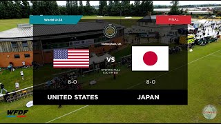 Japan vs United States  Womens Final  2023 U24 World Championships [upl. by Llerud]