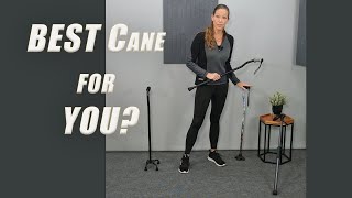 Which CANE is BEST for you Single Point Single Point Quad Pod Quad Cane and Handy Cane [upl. by Durstin]