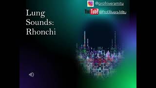 Lung Sounds Rhonchi [upl. by Kentiga446]