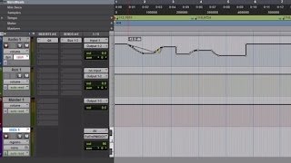 Automatización en Pro Tools Tutorial de automatización Off Read Touch Latch y Write [upl. by Noslrac]