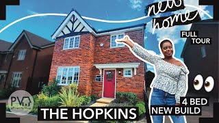 Touring a FANTASTIC Detached 4 Bed Spacious New Build House UK  Bloor Homes The Hopkins Show Home [upl. by Guillemette]