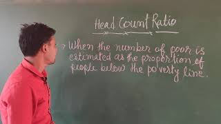 Head Count Ratio  Formula [upl. by Carly]