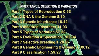 Inheritance Variation amp Evolution  WHOLE UNIT [upl. by Goles]