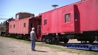 fillmore amp western railroad buying a caboose [upl. by Scrivings]