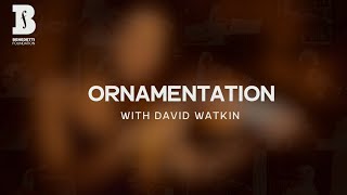 Ornamentation in Baroque Music with David Watkin [upl. by Gwyneth]