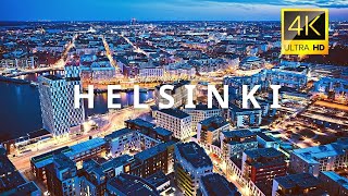 Helsinki Finland 🇫🇮 in 4K 60FPS ULTRA HD Video by Drone [upl. by Miles]