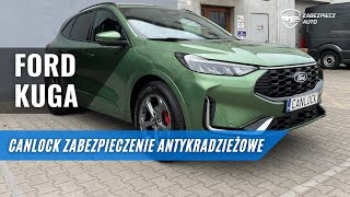 NOWY Ford Kuga zabezpieczony przed kradzieżą na walizkę CANLOCK blokada antykradzieżowa [upl. by Ebsen671]