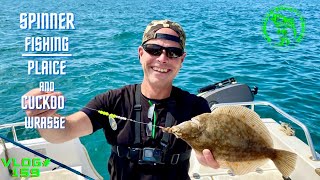 Inshore Fishing  Plaice Dolphins and Gannets A lovely Day Fishing Vlog159 [upl. by Tormoria]