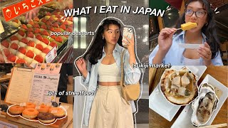 JAPAN VLOG 🍣 WHAT I EAT IN A WEEK IN TOKYO tsukiji market akihabara street food amp days in my life [upl. by Llertrac]