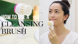 How To Use a Facial Pore Cleansing Brush ft Memeboxs Im Brush  LookMazing [upl. by Cirde439]