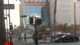 Shootout Kills 2 at Las Vegas Courthouse [upl. by Sheff]