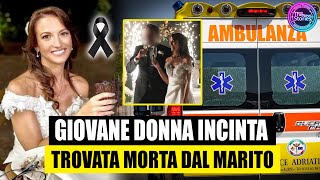 DONNA INCINTA TROVATA MORTA DAL MARITO ALESSIA SI ERA SPOSATA DA POCO [upl. by Sirraf]