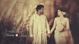 Hirunika Premachandra Storybook Wedding Album  Video with Hiran Yattowita [upl. by Webber]