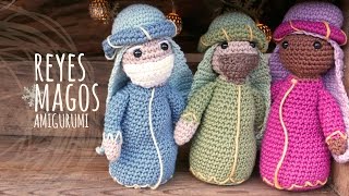 Tutorial Belén Amigurumi Part 4 Reyes Magos Nativity English subtitles [upl. by Shaylyn]