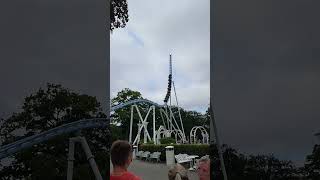 Worlds Tallest Family Boomerang  Luna at Liseberg [upl. by Ahsekram]