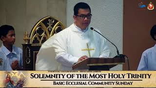 Solemnity of the Most Holy Trinity  SJBP  Calamba City [upl. by Che]