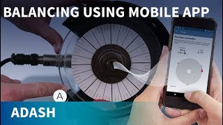 Easy balancing with vibration meter and mobile app [upl. by Ihdin]