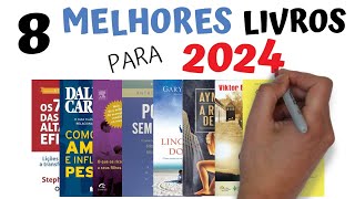 OS 8 LIVROS QUE VOCÊ DEVERIA LER EM 2024  Seja Uma Pessoa Melhor [upl. by Nohsar62]